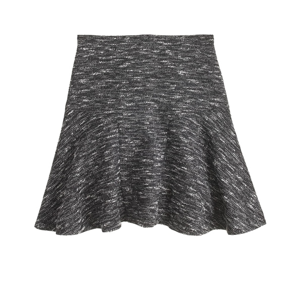 { J. Crew } Tweed Swing Plaza Skirt - Picture 2 of 7